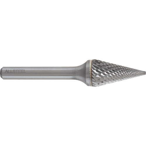Fraise au carbure c&ocirc;nique ALLSTEEL, SM-5, 1/2" dia., 1/4" Tige, 7/8" Prof. de la coupe Rideout Tool & Machine Inc.