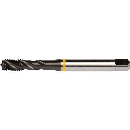 Taraud &agrave; goujures h&eacute;licoidales Yellow Shark, Acier rapide au cobalt, Filet de 7/16"-20, 3,937" l Rideout Tool & Machine Inc.