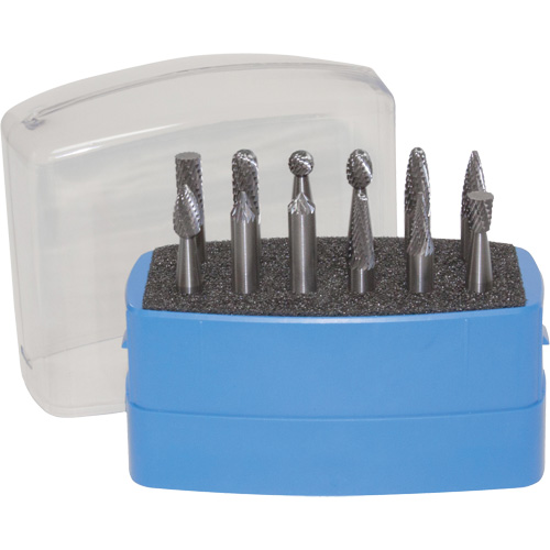 Aluminum Cut Rotary Burr Set, 8 Pieces Rideout Tool & Machine Inc.