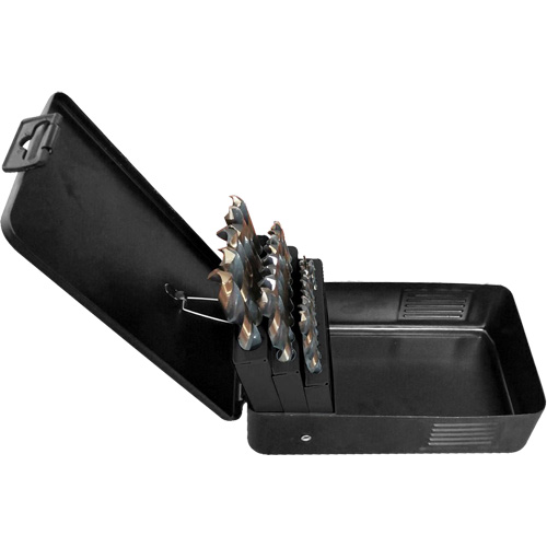 Jobber Length Drill Bit Set, 29 Pieces, High Speed Steel Rideout Tool & Machine Inc.