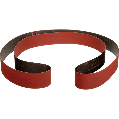 Cubitron II Sanding Belt, 6" W x 79" L, Ceramic, 80+ Grit Rideout Tool & Machine Inc.