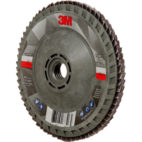 769F Quick Change Flap Disc, 4-1/2" x 5/8"-11, Type 29, 40+ Grit, Ceramic Rideout Tool & Machine Inc.