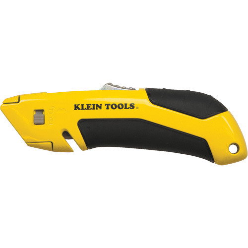Self-Retracting Utility Knife, Steel, Cushion Handle Rideout Tool & Machine Inc.