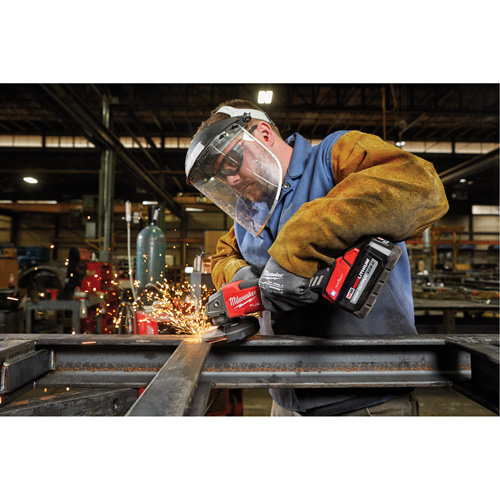 M18 Fuel No-Lock Braking Grinder with One-Key Paddle Switch (Tool Only), 4-1/2" or 5" Wheel, 18 V Rideout Tool & Machine Inc.