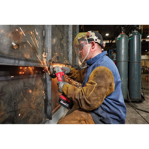 M18 Fuel No-Lock Braking Grinder with One-Key Paddle Switch Kit, 4-1/2" or 5" Wheel, 18 V Rideout Tool & Machine Inc.