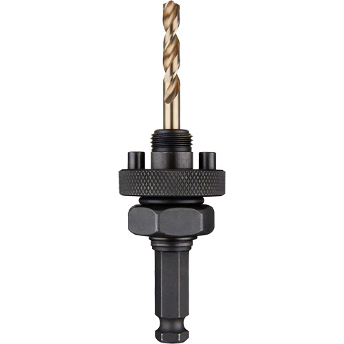 Hole Dozer Hole Saw Large Arbor with Cobalt Pilot Bit, 1-1/4" and Larger, 1/4" Shank Rideout Tool & Machine Inc.