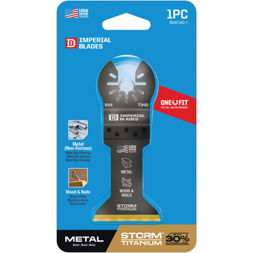 One Fit Storm Titanium Metal Blade Rideout Tool & Machine Inc.