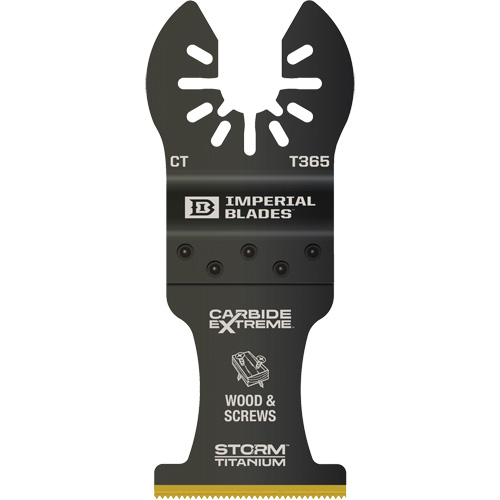 Lame en titane pour mat&eacute;riaux multiples Carbide Extreme Storm One Fit Rideout Tool & Machine Inc.