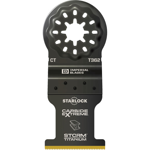 Starlock Carbide Extreme Storm Titanium Metal Blade Rideout Tool & Machine Inc.