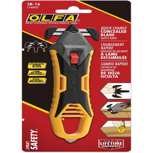 Concealed Blade Safety Cutter Rideout Tool & Machine Inc.
