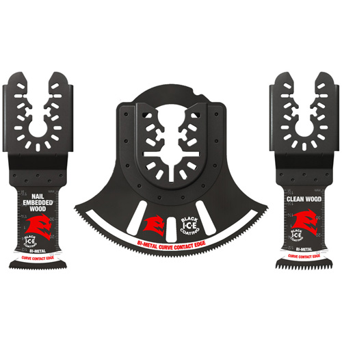 Jeu de lames oscillantes bi-metal de taille universelle 3mcx Rideout Tool & Machine Inc.