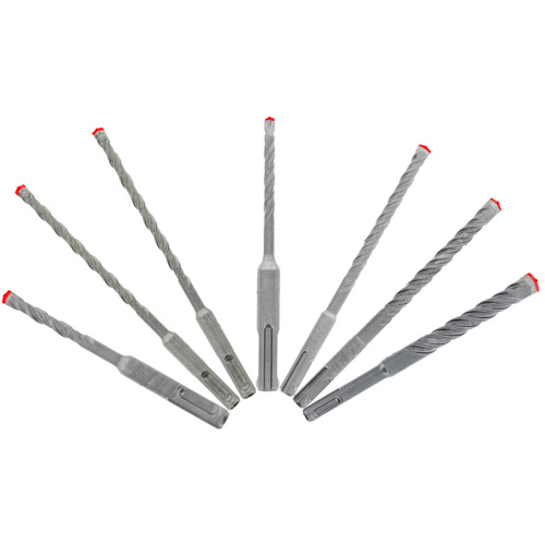 Jeu de forets pour marteau &agrave; t&ecirc;te enti&egrave;rement au carbure &agrave; 4 couteaux SDS-Plus Rebar Demon, 7 morceaux, Carbure Rideout Tool & Machine Inc.