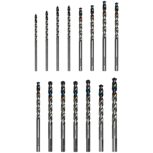 Jeu de forets Metal Demon pour aciers doux, tremp&eacute;s et inoxydables, 15 morcea Rideout Tool & Machine Inc.