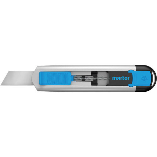 SECUNORM 540 Retractable Knife with Styropor Blade No. 17940, 36 mm, Stainless Steel, Heavy-Duty, Aluminum Handle Rideout Tool & Machine Inc.