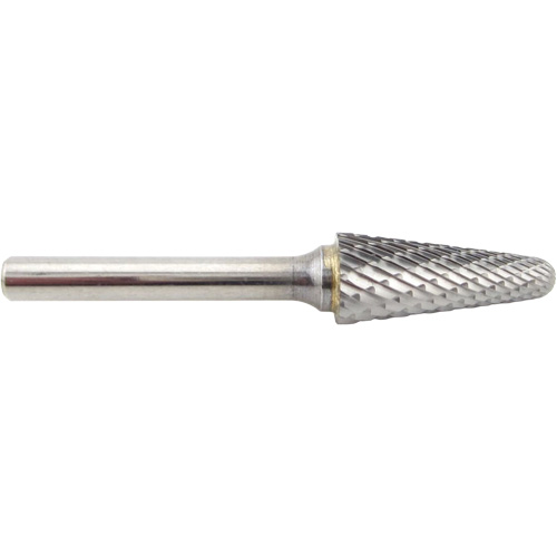 Fraise en carbure conique &agrave; coupe agressive, SL-5, 5/8" dia., 1/4" Tige, 1-3/16" Prof. de la coupe Rideout Tool & Machine Inc.