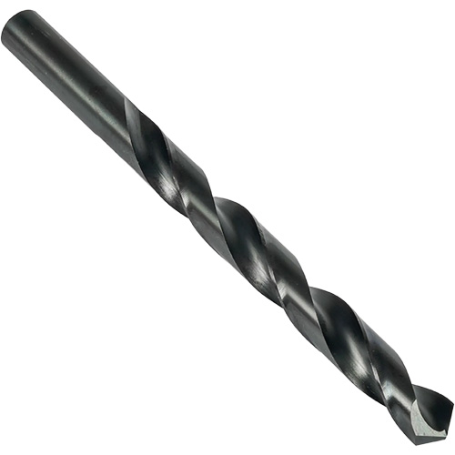 Foret court R18B Type B &agrave; usage intensif, Acier rapide, #20, 3-1/4"/82,55 mm lo, 2-1/8"/53,98 mm Cannelure, 135° Angle Rideout Tool & Machine Inc.