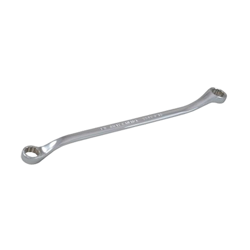 Box Wrench, 12 Point, 3/4" x 25/32", 15° Offset, Chrome Finish Rideout Tool & Machine Inc.