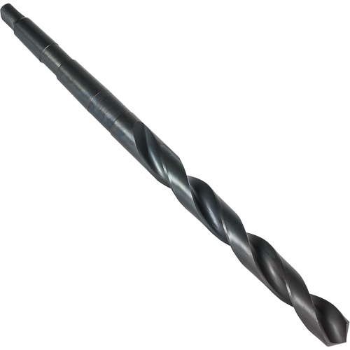 Small Taper Shank Drill Bit, 17/32", High Speed Steel, 4-5/8" Flute, 118° Point Rideout Tool & Machine Inc.