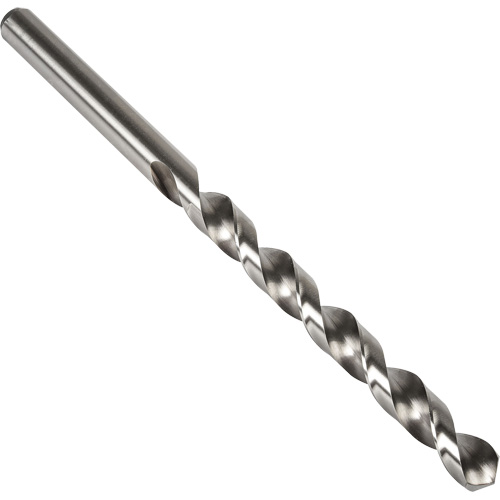High Helix Taper Length Drill Bit, 13/64", High Speed Steel, 3-5/8" Flute, 118° Point Rideout Tool & Machine Inc.