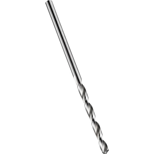 Foret court &agrave; pointe en croix, Acier rapide, 5,5 mm, 93 mm lo, 57 mm Cannelure, 118° Angle Rideout Tool & Machine Inc.