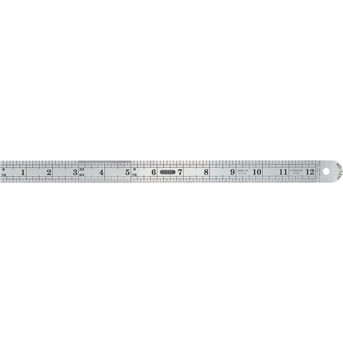 Industrial Precision Flexible Ruler, 13" L, Steel Rideout Tool & Machine Inc.
