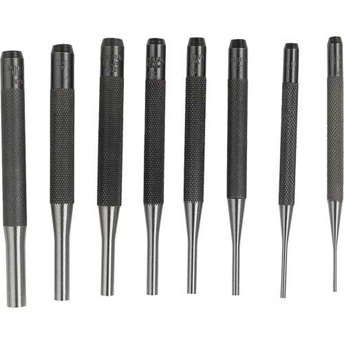 Drive Pin Punches, 8 Pieces Rideout Tool & Machine Inc.