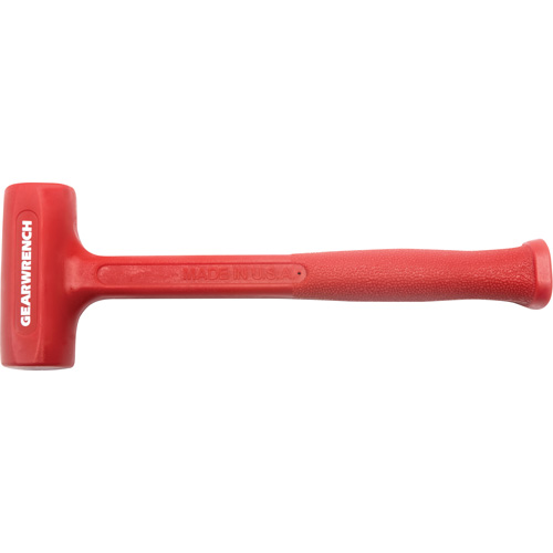 One-Piece Dead Blow Hammers-Slimline, 9 oz., Textured Grip, 10-5/8" L Rideout Tool & Machine Inc.