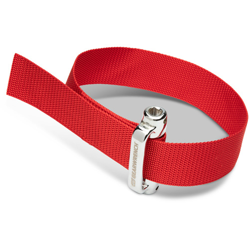 3/8" & 1/2" Drive Heavy-Duty Oil Filter Strap Wrench Rideout Tool & Machine Inc.