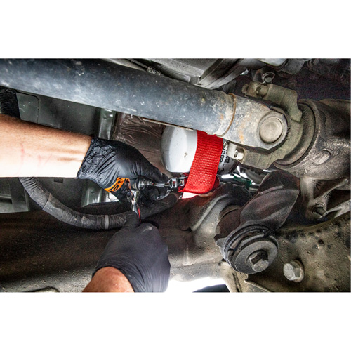 3/8" & 1/2" Drive Heavy-Duty Oil Filter Strap Wrench Rideout Tool & Machine Inc.