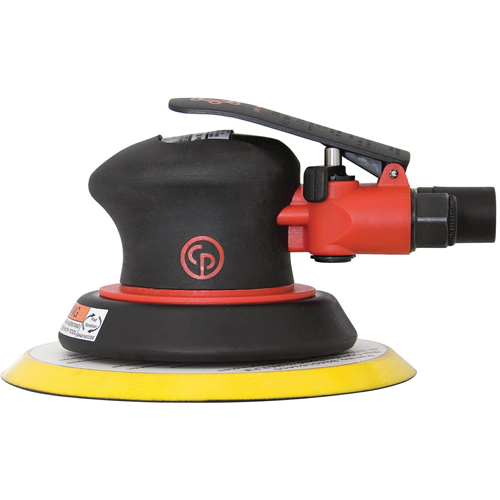 Non-Vacuum Orbital Sanders, 5" Dia., 1/4" NPT Inlet, 12000 RPM Rideout Tool & Machine Inc.