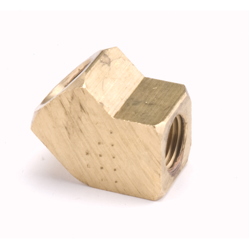 Pipe Elbows 45° Extruded, Brass, 1/4" Rideout Tool & Machine Inc.