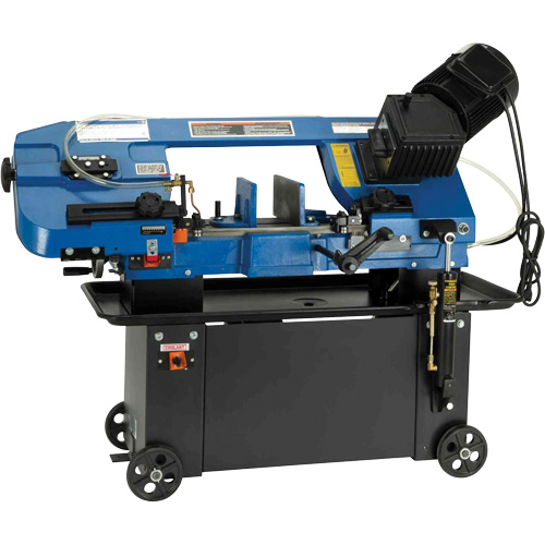 JHVG-712 Metal Bandsaw, Horizontal, 7" Round and 7" x 12" Rectangular Cutting Capacity Rideout Tool & Machine Inc.