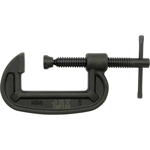 Serre-joint en C robuste, Capacit&eacute; de 2" (50,8 mm), Profondeur de gorge de 1" (25,4 mm) Rideout Tool & Machine Inc.
