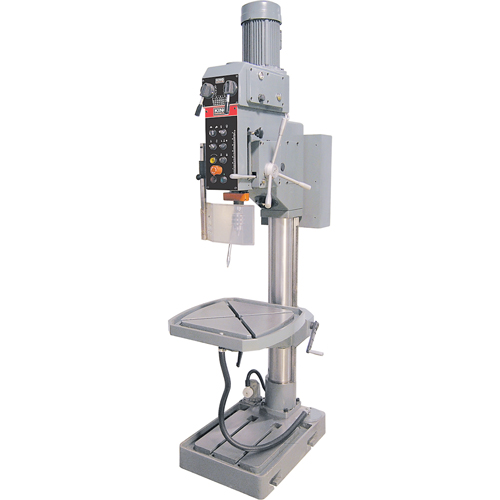 Variable Speed Gearhead Drill Presses, 5/8" Chuck, 2 Speed(s), 22" W x 22" L, #4 Morse Rideout Tool & Machine Inc.