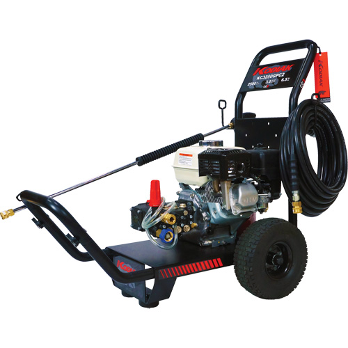 Medium-Duty Professional Pressure Washers, Gasoline, 2500 PSI, 3 GPM Rideout Tool & Machine Inc.