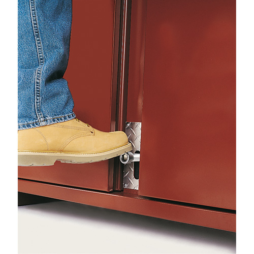 Jobsite Shelf Cabinet, Steel, 47.5 Cubic Feet, Red Rideout Tool & Machine Inc.