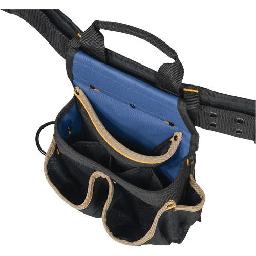 20 Pocket Tool Belt Combo, Polyester, Black Rideout Tool & Machine Inc.