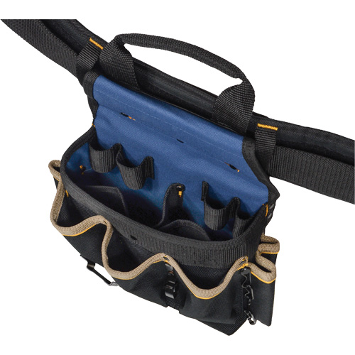 20 Pocket Tool Belt Combo, Polyester, Black Rideout Tool & Machine Inc.