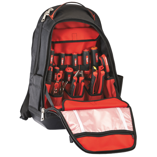 Sac &agrave; dos de chantier, 20" lo x 16" la, Noir, Balistique Rideout Tool & Machine Inc.