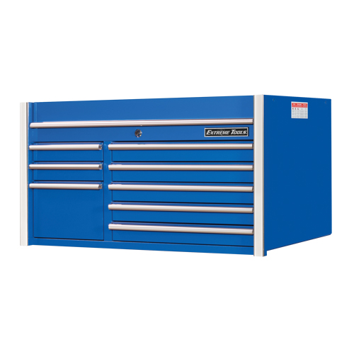 Coffre &agrave; outils s&eacute;rie RX, 41" la, 8 tiroirs, Bleu Rideout Tool & Machine Inc.