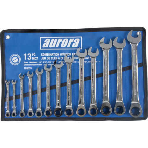 Fixed Head Wrench Set, 13 Pieces, Imperial Rideout Tool & Machine Inc.