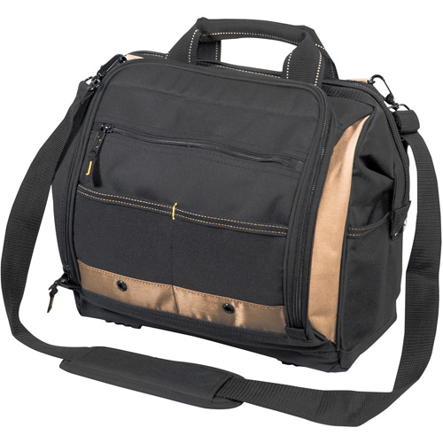 Multi-Compartment Tool Carrier, Polyester, 33 Pockets, Black Rideout Tool & Machine Inc.
