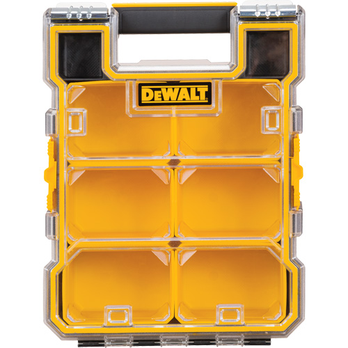 Mid-Size Pro Organizer, 4-1/2" W x 10-1/4" D x 13-3/5" H, Black/Yellow Rideout Tool & Machine Inc.