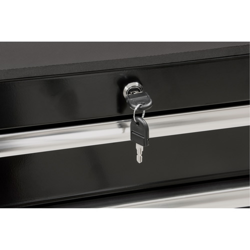 Heavy-Duty Tool Cart, 7 Drawers, 28" W x 22" D x 42-3/8" H, Black Rideout Tool & Machine Inc.