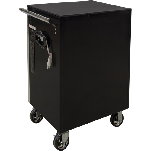 Heavy-Duty Tool Cart, 7 Drawers, 28" W x 22" D x 42-3/8" H, Black Rideout Tool & Machine Inc.