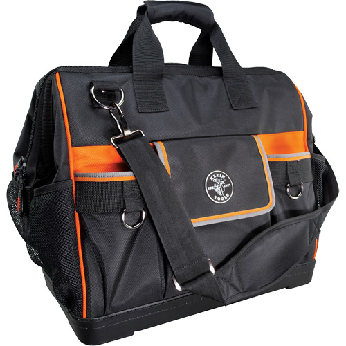 Sac &agrave; outils avec grande ouverture Tradesman Pro, Nylon balistique, 42 pochettes, Noir Rideout Tool & Machine Inc.