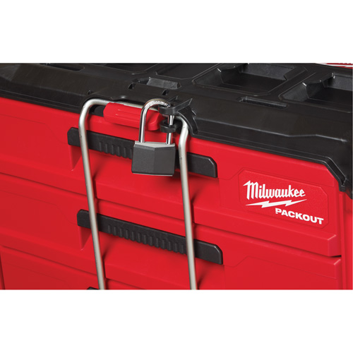 Boîte &agrave; outils avec 2 tiroirs Packout, 16-1/3" x 14-1/3" x 22-1/5", Rouge Rideout Tool & Machine Inc.