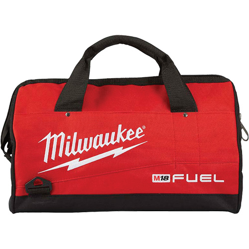 Large Contractor's Bag, Black/Red Rideout Tool & Machine Inc.