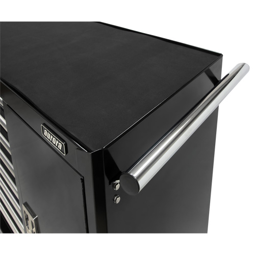 Industrial Tool Cart, 8 Drawers, 44-3/10" W x 21-1/10" D x 36-7/10" H, Black Rideout Tool & Machine Inc.