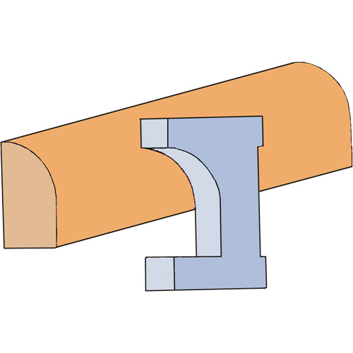 Jeu de couteaux pour moulage de frein Rideout Tool & Machine Inc.